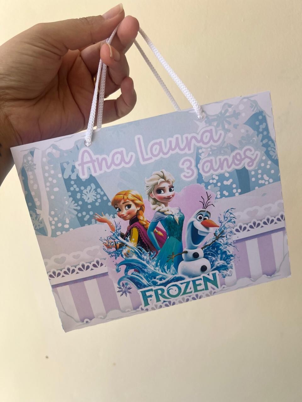 15 Sacolinhas Personalizada Frozen