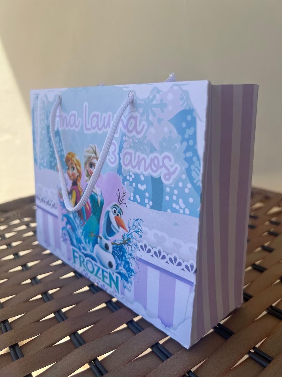 15 Sacolinhas Personalizada Frozen