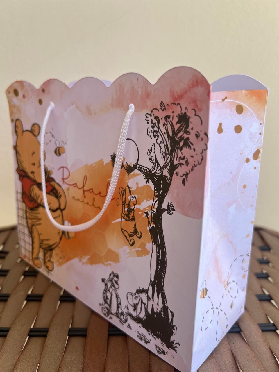 15 Sacolinha Ursinho Pooh - Personalizado - Sacolinha - Lembranci
