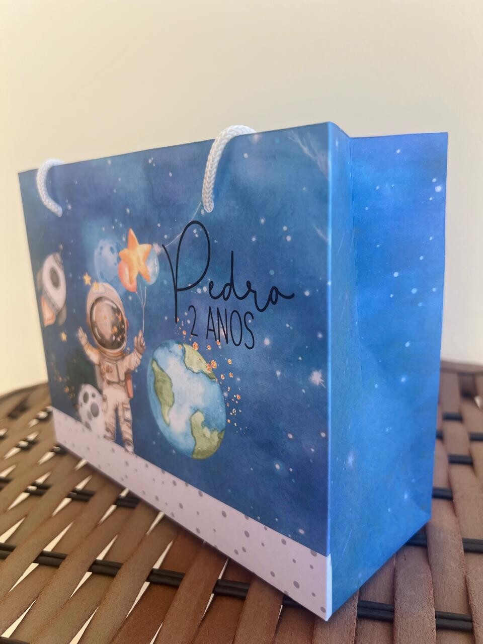 Sacolinhas Personalizada Astronauta Menino - Astronauta