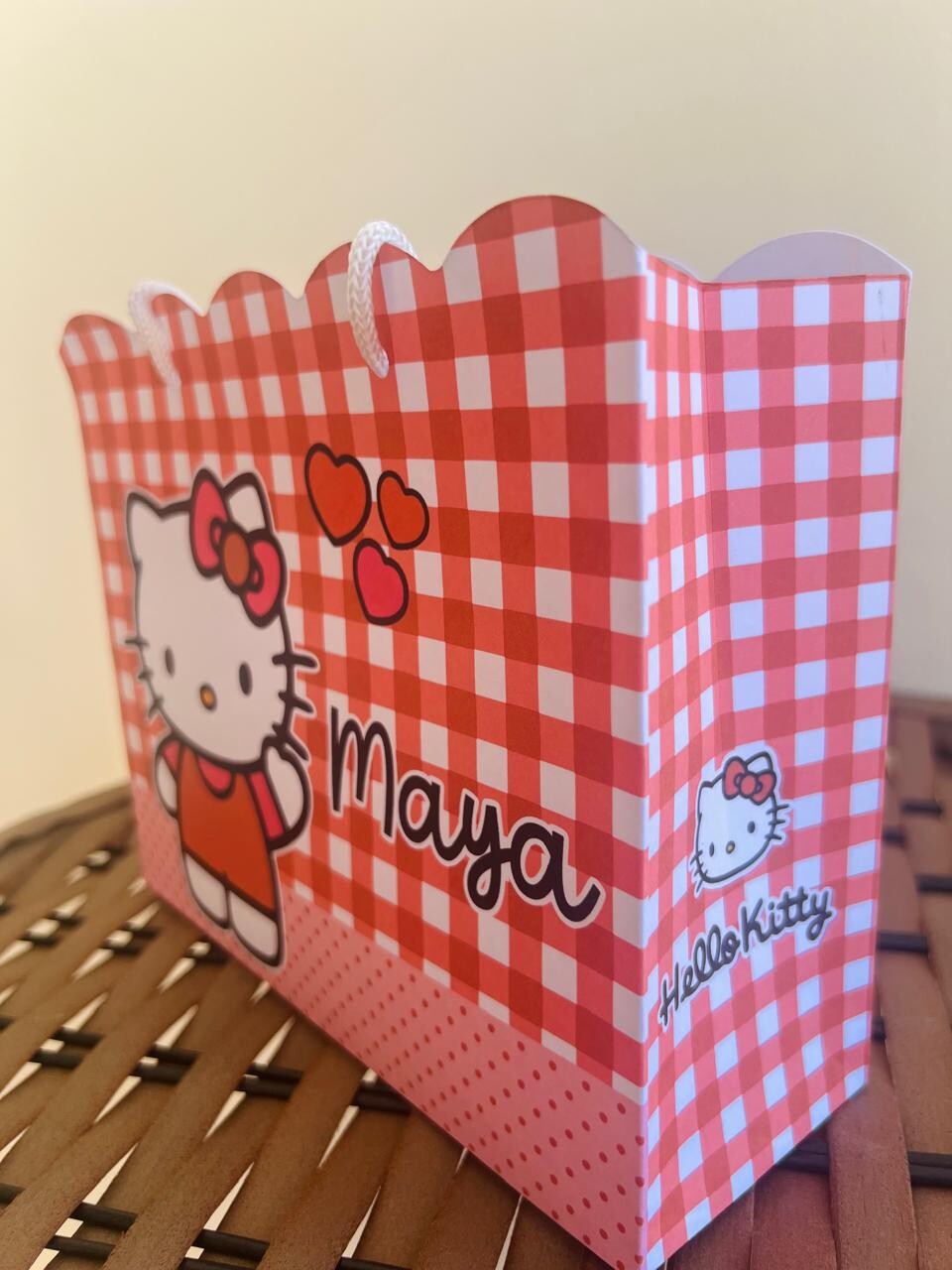 Sacolinhas Personalizada Hello Kitty - Lembrancinhas Hello Kitty