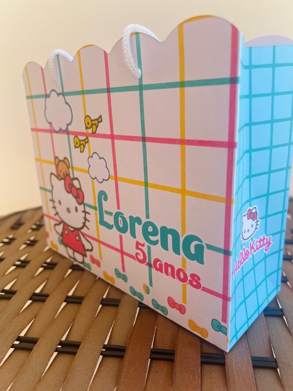 Sacolinhas Personalizada Hello Kitty - Lembrancinhas Hello Kitty