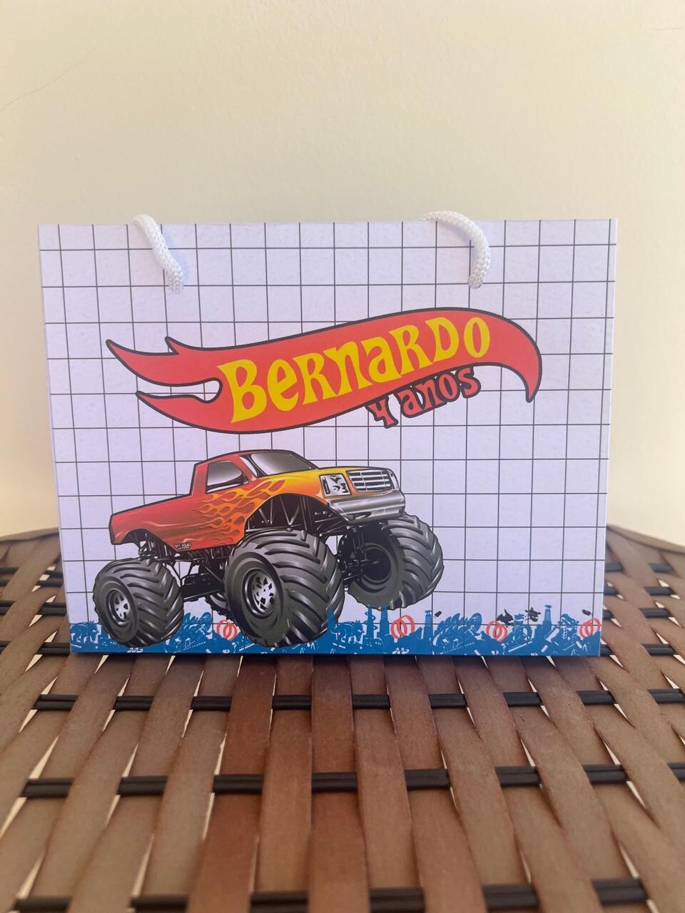 Sacolinhas Personalizada Hot Wheels  - Lembrancinhas Hot Wheels