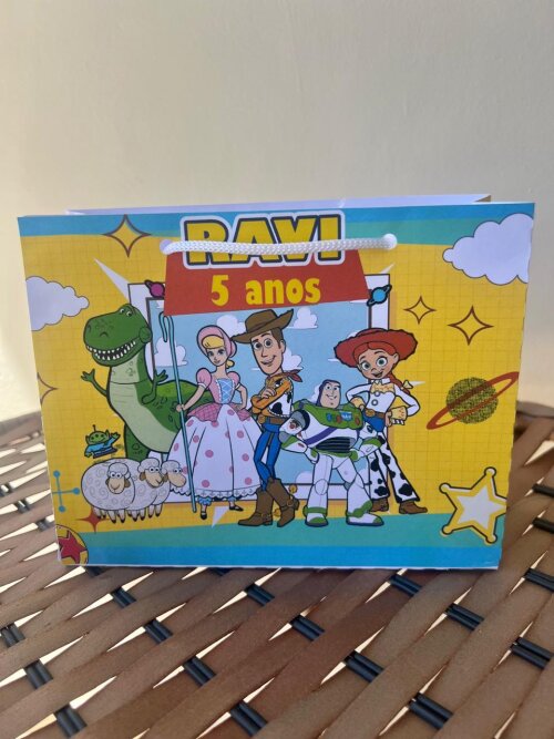 15 Sacolinhas Personalizada Toy Story