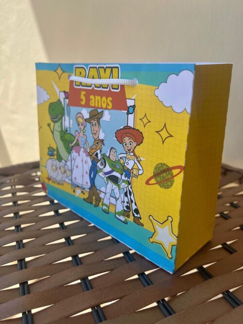 15 Sacolinhas Personalizada Toy Story