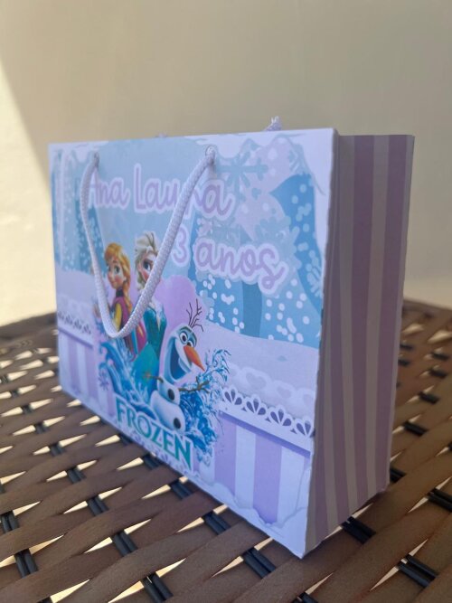 15 Sacolinhas Personalizada Frozen