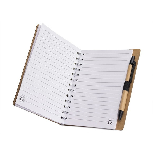 Caderno Ecológico Personalizado com Caneta