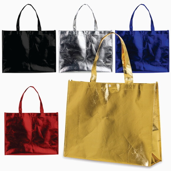 Sacola Metalizada Personalizada com Logo