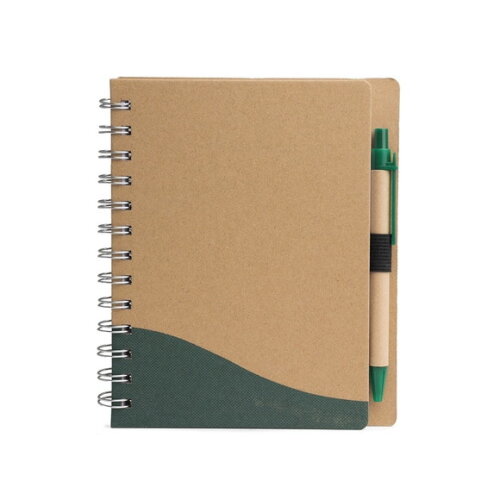 Caderno Ecológico Personalizado com Caneta