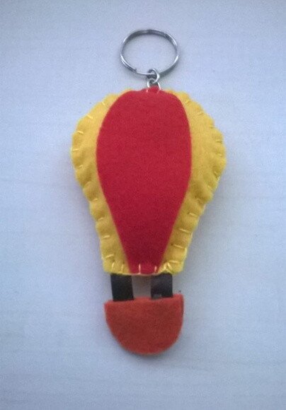 Chaveiro de Feltro - Balão