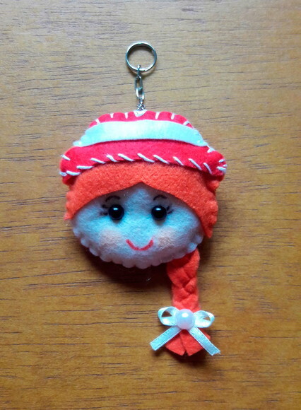 Chaveiro de Feltro - Jessy