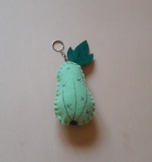 Chaveiro de Feltro - Chuchu