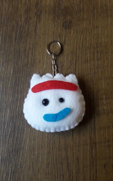 Chaveiro de Feltro - Forky