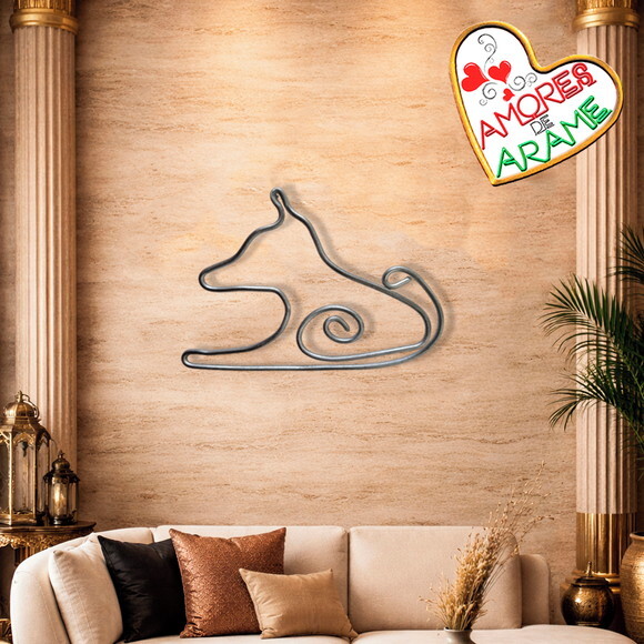 Escultura de Parede Decoração de Sala para Proteção
