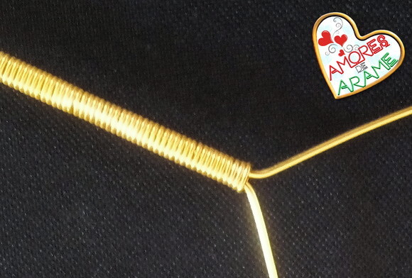 Topo de Bolo Coração Espiral para Fincar no Bolo