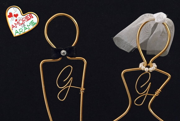Topo de Bolo dos Noivos  Personalizado