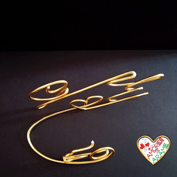 Topo de Bolo Bodas Personalizado