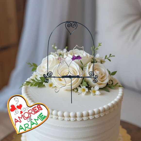 Topo de Casamento Gatinhos