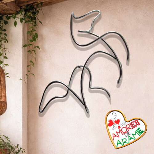 Escultura de Parede Cavalo Decoração de Sala Varanda Festa Rode