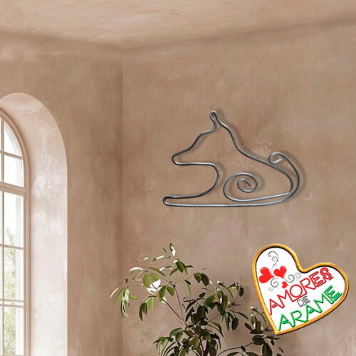 Escultura de Parede Decoração de Sala para Proteção