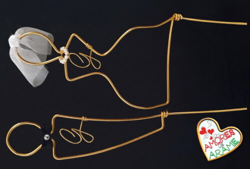 Topo de Bolo dos Noivos  Personalizado