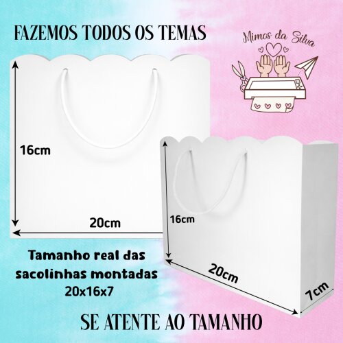 Sacolinhas Personalizada Stitch festa de aniversario lembrancinha