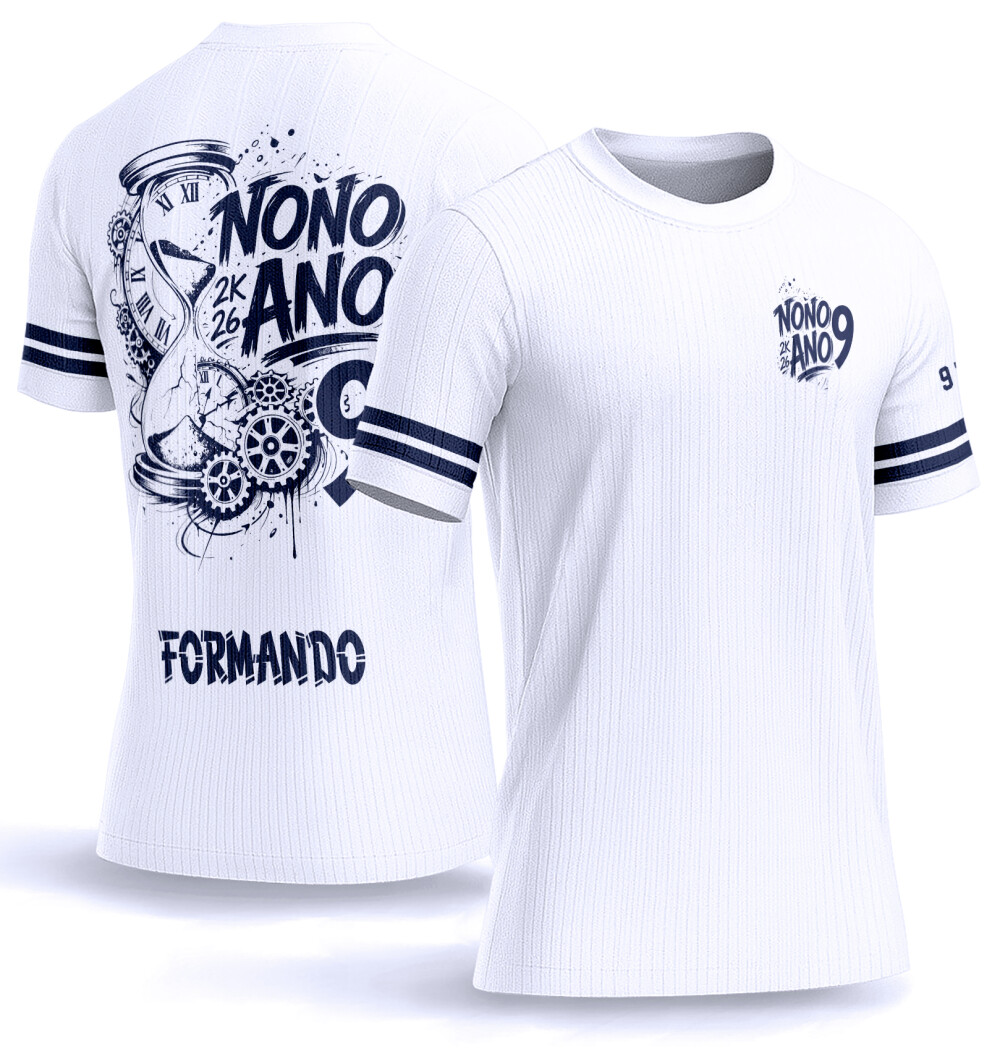 Arte Vetor Camisa Nono Ano Tempo 0062