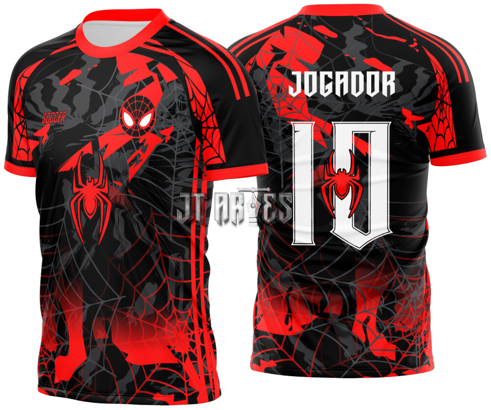 Arte Vetor Camisa Interclasse Homem aranha Mod-468