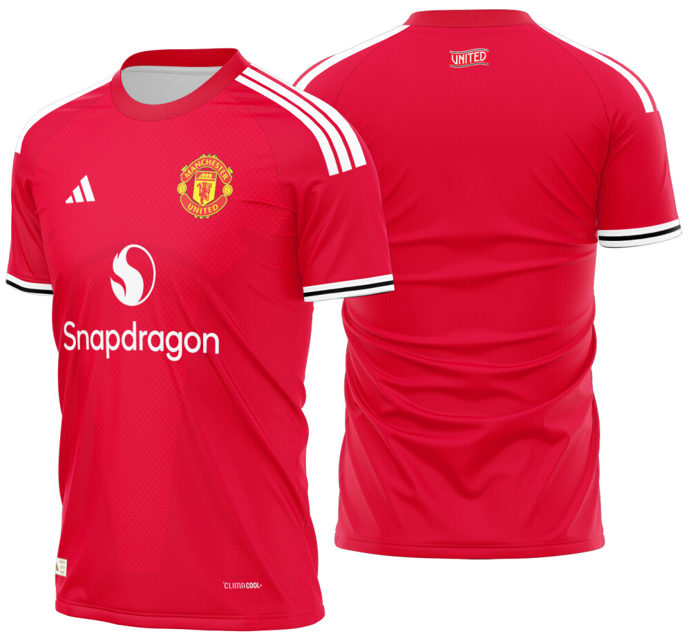 Arte Vetor Camisa Manchester United Home 2026-2027