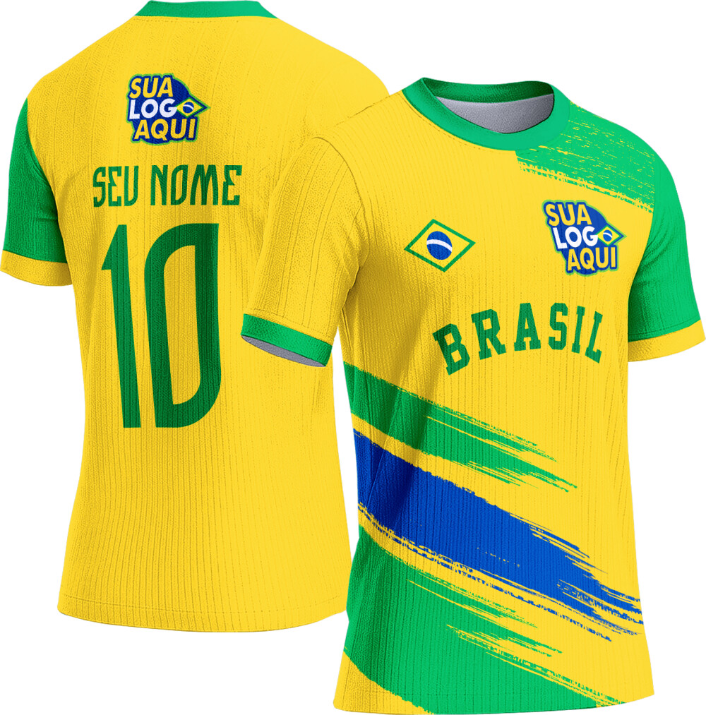 Arte vetor camisa Brasil Copa do Mundo 078