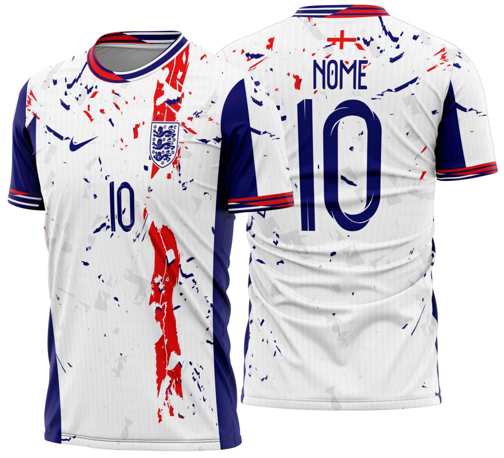 Arte Vetor Camisa Inglaterra conceito 2026