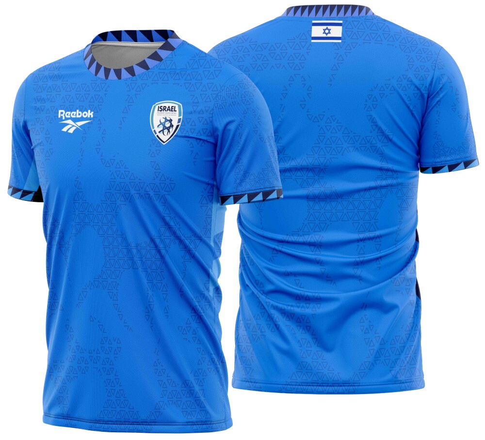 Arte vetor camisa Israel Away 2026