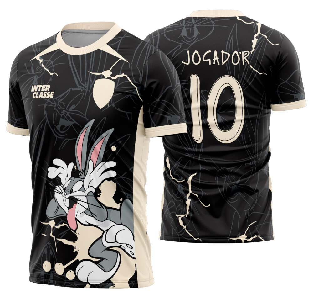 Arte Vetor Camisa Interclasse pernalonga Mod-898
