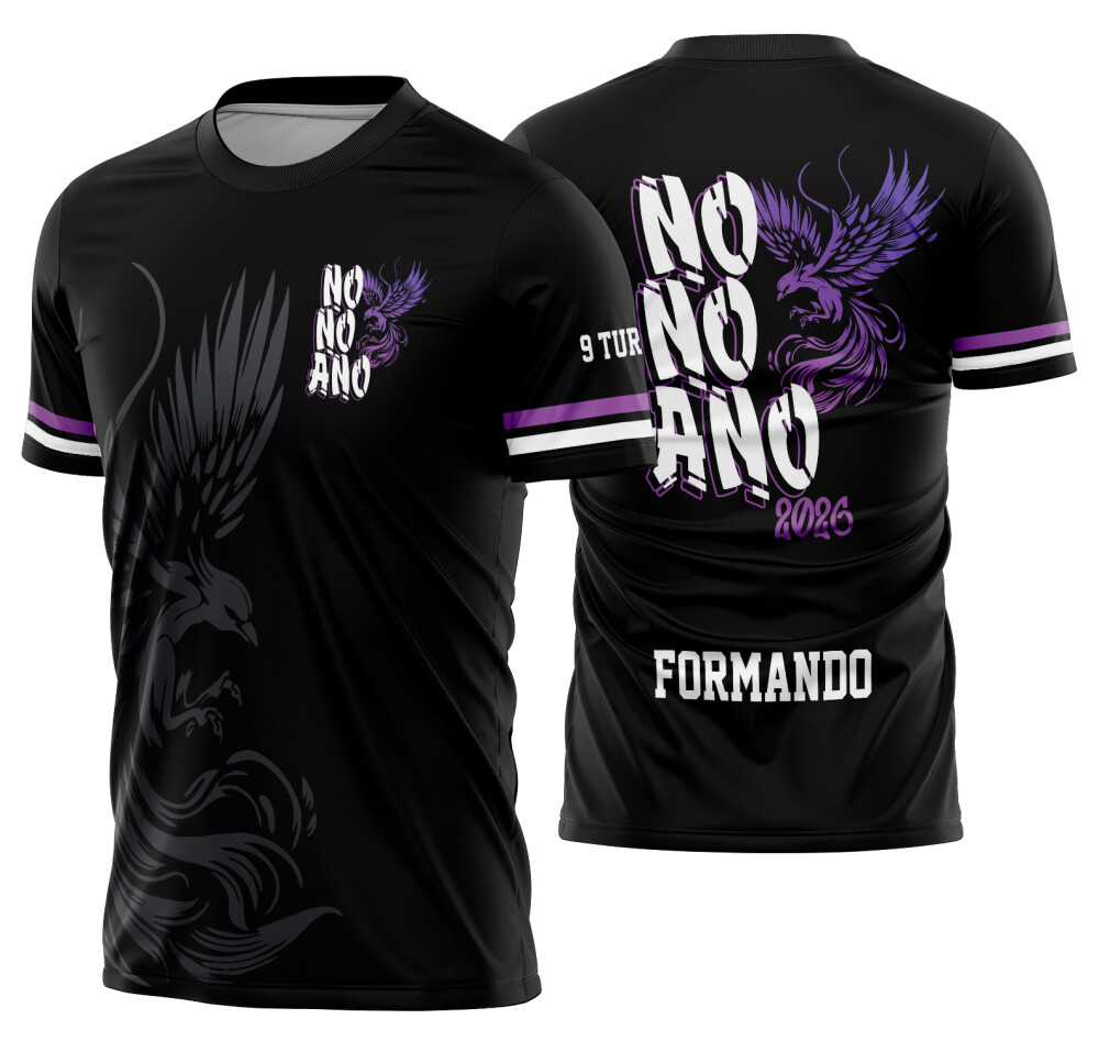 Arte Vetor Camisa Nono Ano Fenix Mod-324