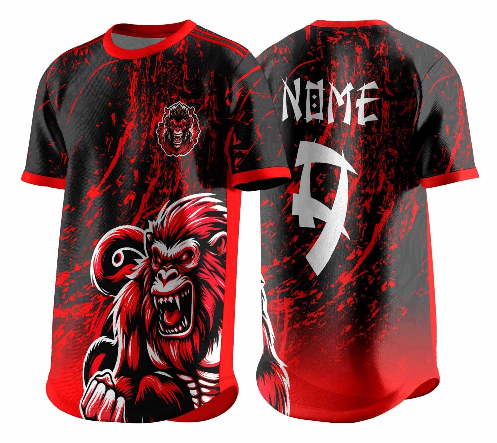 Arte Vetor Camisa InterClasse Gorila 306