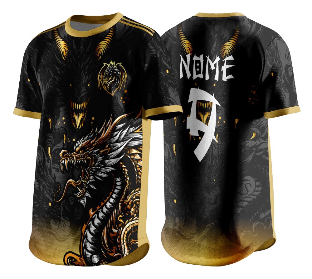 Arte Vetor Camisa InterClasse Dragão 313