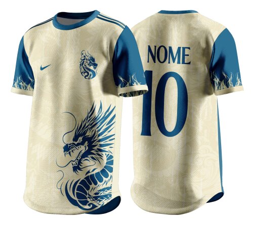 Arte Vetor Camisa InterClasse Dragão 321