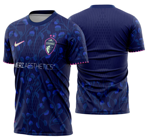 Arte Vetor Camisa NC Courage Third 2026