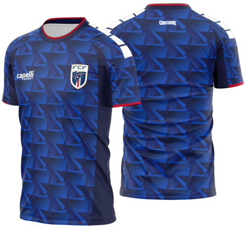 Arte Vetor Camisa Cabo Verde Home 2026