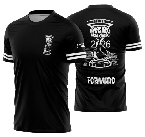 Arte vetor camisa Terceirão Ampulheta Mod-341