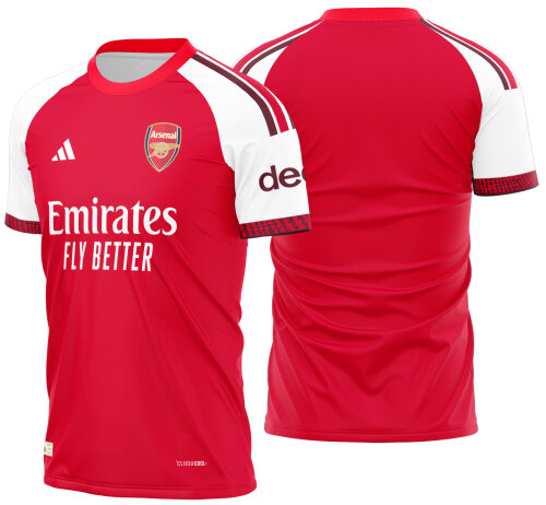 Arte vetor camisa Arsenal Home 2026-2027