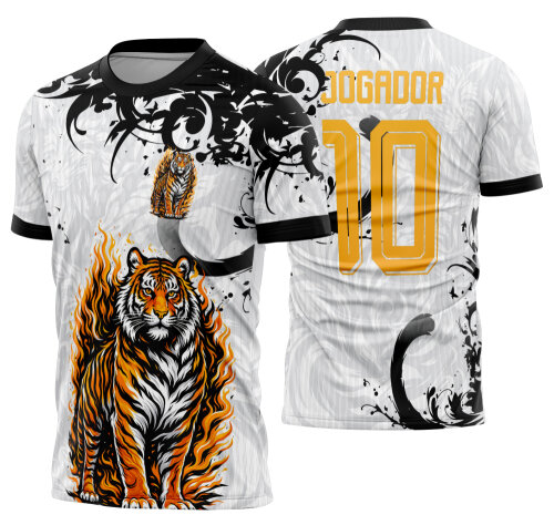 Arte Vetor Camisa Interclasse tigre Mod-908