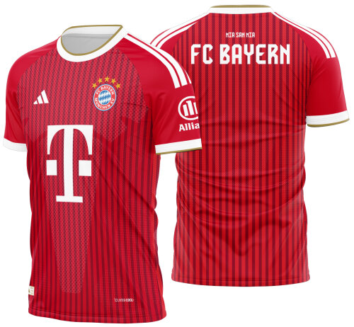 Arte Vetor Camisa Bayern München Home 2026-2027