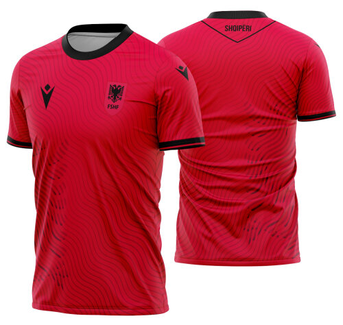 Arte Vetor Camisa Albania Home 2026