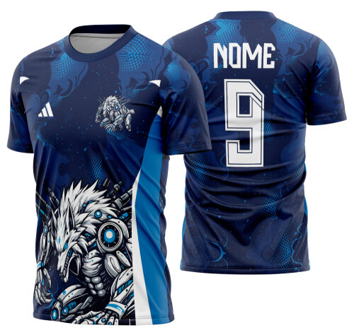 Arte Vetor Camisa Interclasse lobo Mod-903
