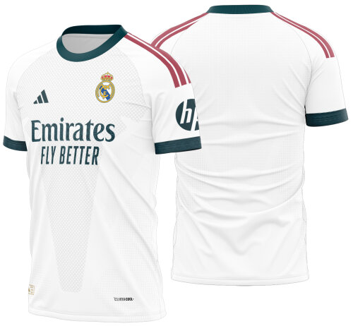 Arte Vetor Camisa Real Madrid Home 2026-2027