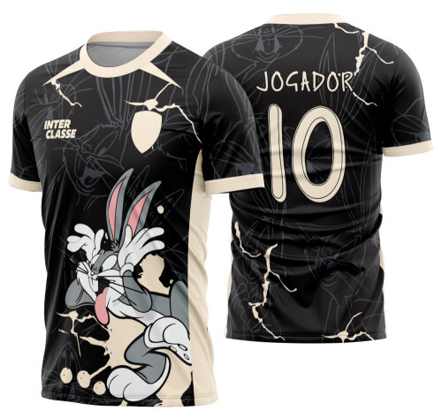 Arte Vetor Camisa Interclasse pernalonga Mod-898