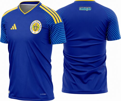Arte Vetor Camisa Curaçao Titular 2026-28