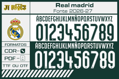 Fonte Real Madrid 2026-2027