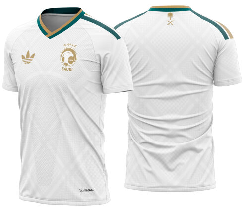 Arte Vetor Camisa Arabia Saudita visita 2026